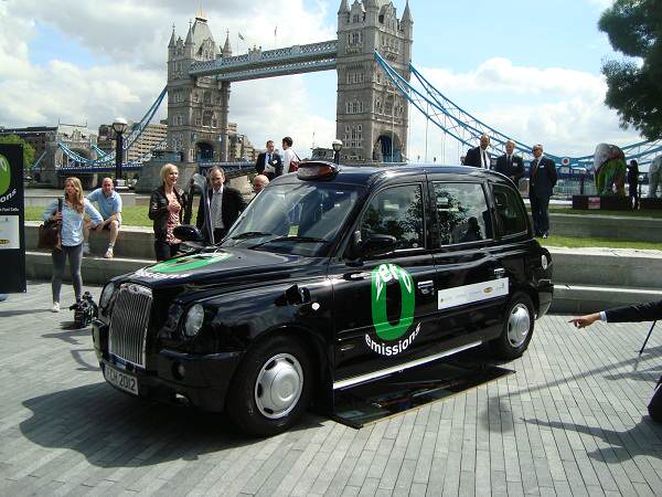 Прословутото лондонско такси, но без вредни емисии