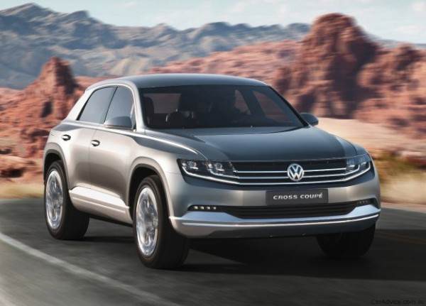 Volkswagen Cross Coupe хибрид със завидно нисък разхода на гориво
