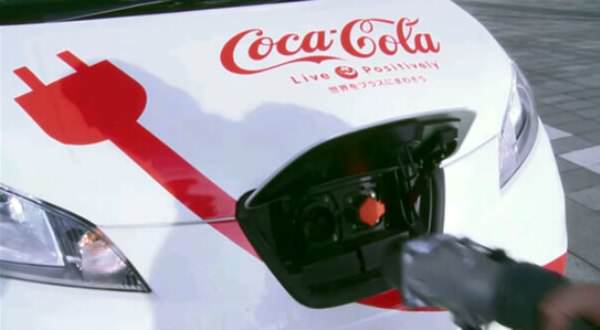 elektricheski van nissan e-nv200 coca-cola