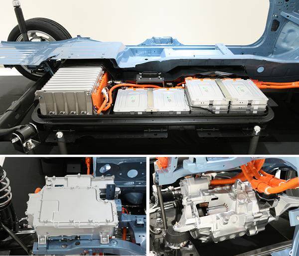 Може да сменяте отделни модули от батерията на електрическия Nissan LEAF при нужда