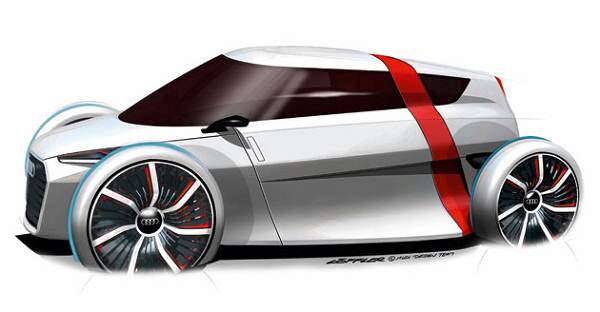 Скица на Audi Urban Concept