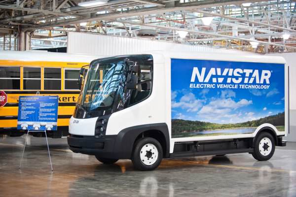 eStar електрически камион от Navistar