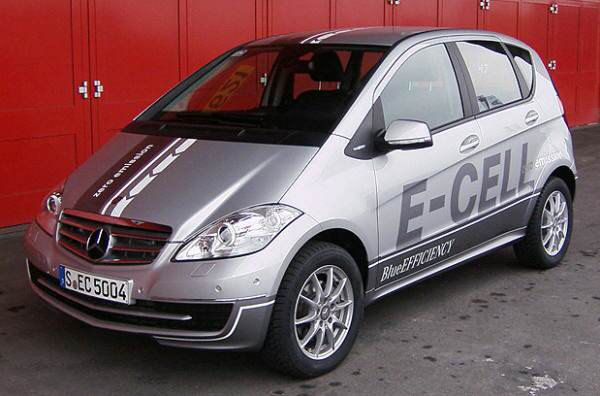Електрически Mercedes А-клас E-cell