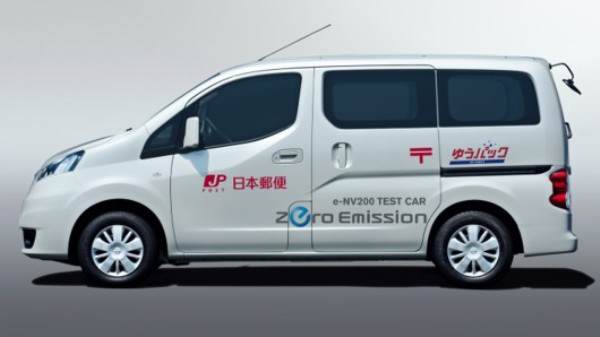 Nissan NV200 тестов електромобил