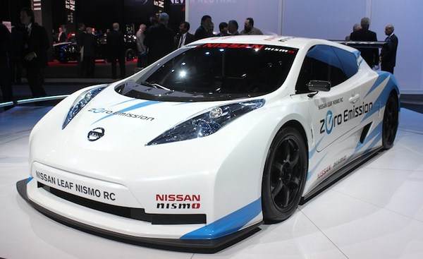 Спортният Nismo RC няма много общо с Nissan LEAF, макар че е базиран на него