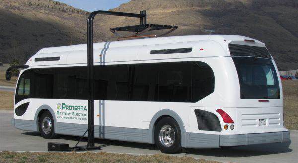 Електрически автобус със супер бързо зареждане от Proterra