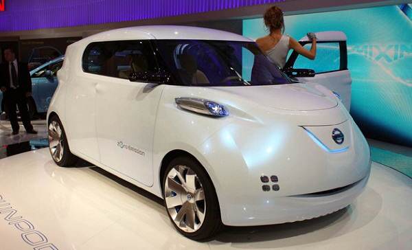 Nissan Tonwpod - електрическо возило за семейства и товари