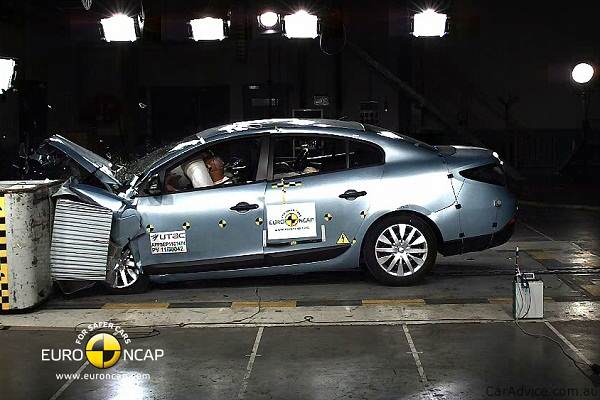 EURO NCAP краш тест на електрическия Renault Fluence Z.E.