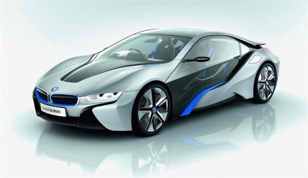 BMW i8 зареждаем хибрид на цена от €120,000 от 2014 г.