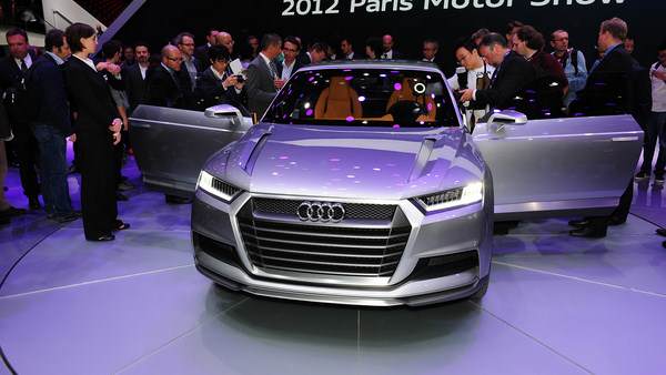 Audi crosslane coupe plug-in hybrid Paris2012