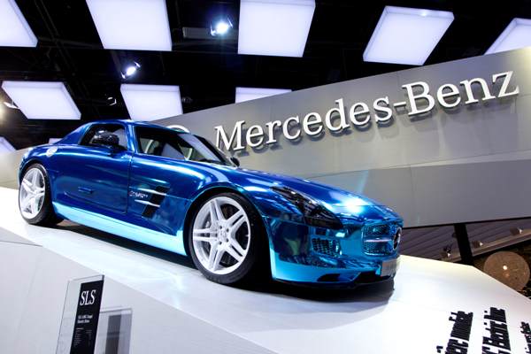 Seriino proizwodstwo ot tozi mesec - Mercedes SLS AMG Coupe Electric Drive