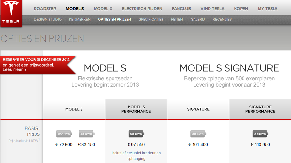 tesla model s cena ceni evropa 2013